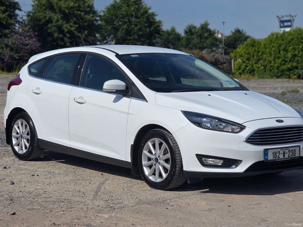 Ford Focus Hatchback, Diesel, 2018, White