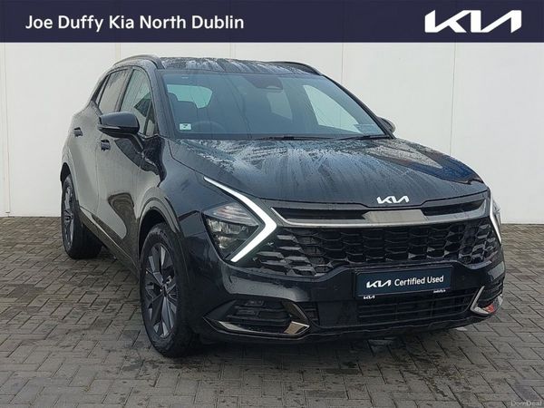 Kia Sportage SUV, Petrol Hybrid, 2024, Black