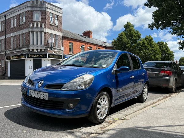 Renault Clio Hatchback, Petrol, 2007, Blue