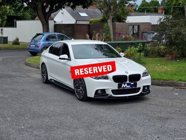 BMW 5-Series Saloon, Diesel, 2016, White