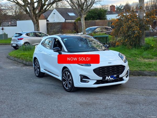 Ford Puma MPV, Petrol Hybrid, 2021, White