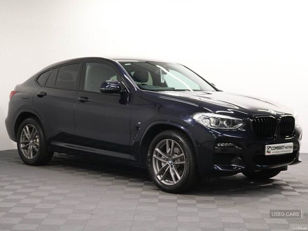 BMW X4 Coupe, Diesel Hybrid, 2021, Black
