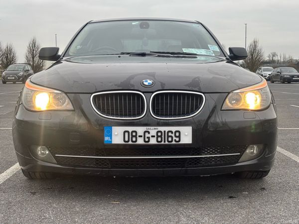 BMW 5-Series Saloon, Diesel, 2008, Black