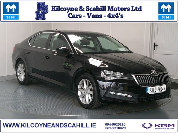 Skoda Superb Saloon, Diesel, 2023, Black