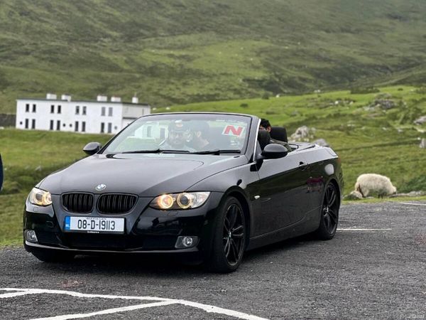 BMW 3-Series Convertible, Petrol, 2008, Black