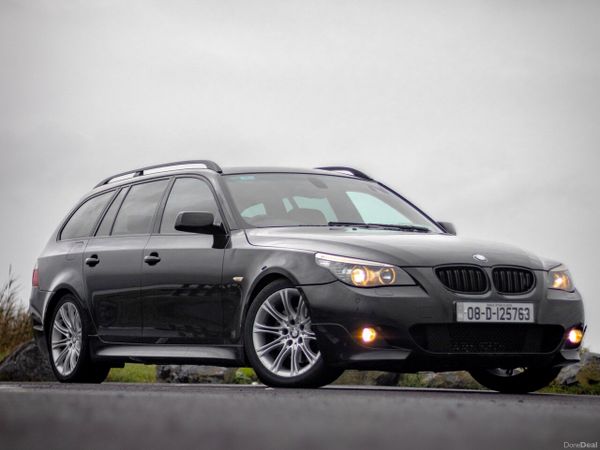 BMW 5-Series Estate, Diesel, 2008, Black