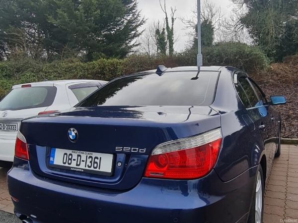 BMW 5-Series Saloon, Diesel, 2008, Blue