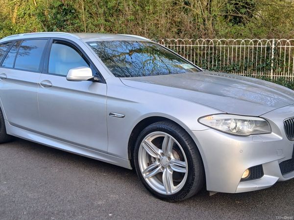 BMW 5-Series Estate, Diesel, 2013, Silver
