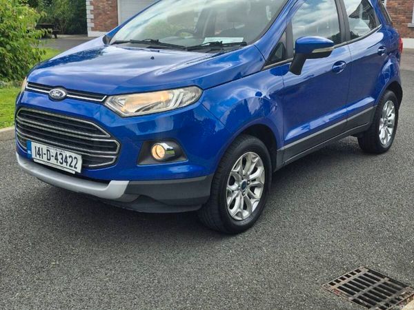 Ford EcoSport SUV, Petrol, 2014, Blue
