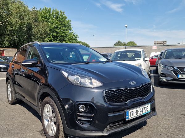 Kia Sportage SUV, Diesel, 2017, Black