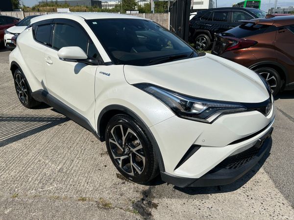 Toyota C-HR Hatchback, Petrol Hybrid, 2019, White