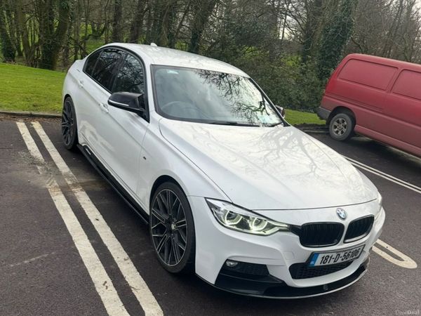 BMW 3-Series Saloon, Diesel, 2018, White
