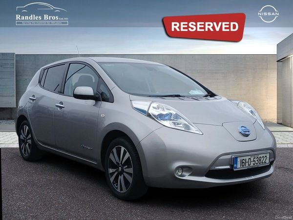 Nissan Leaf Hatchback, Electric, 2016, Silver