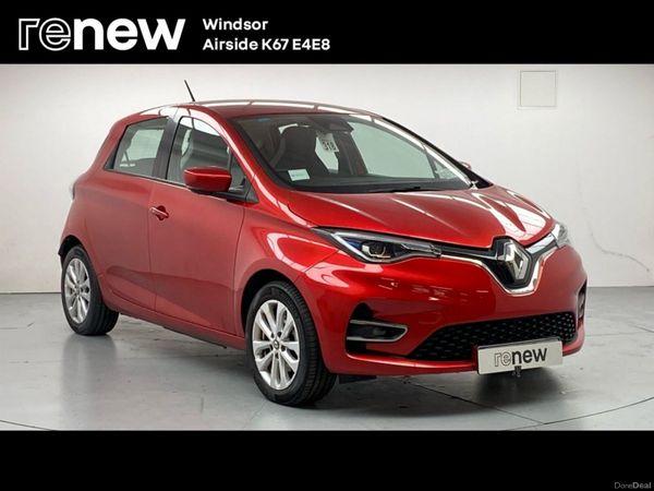 Renault Zoe Hatchback, Electric, 2022, Red