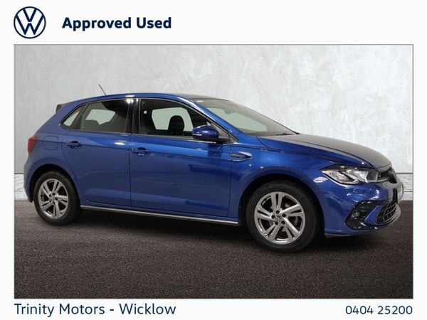 Volkswagen Polo Hatchback, Petrol, 2023, Blue