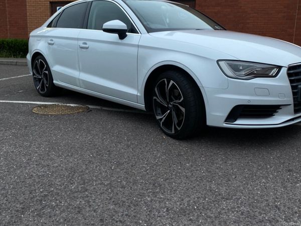 Audi A3 Saloon, Petrol, 2015, White