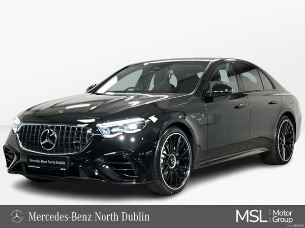 Mercedes-Benz E-Class Saloon, Petrol Plug-in Hybrid, 2026, Black