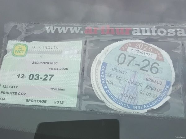 Kia Sportage SUV, Diesel, 2012, Black