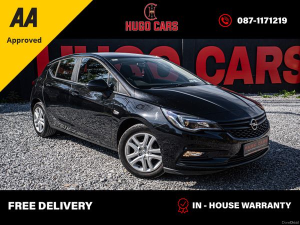 Opel Astra Hatchback, Petrol, 2017, Black