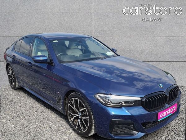 BMW 5-Series Saloon, Diesel, 2022, Blue