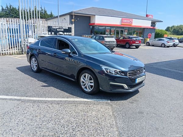 Peugeot 508 Saloon, Diesel, 2017, Blue