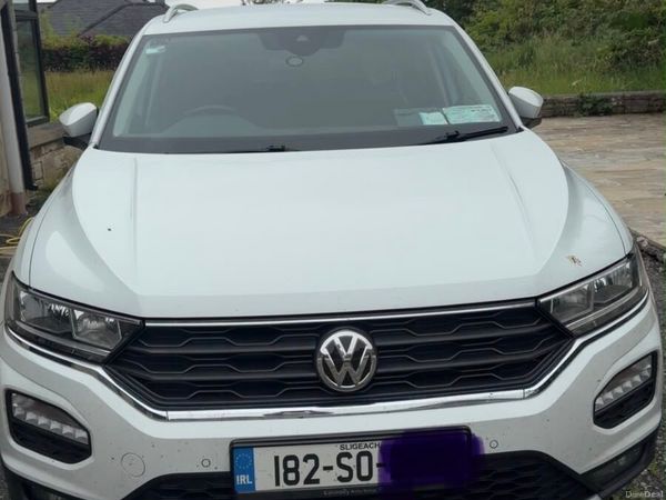 Volkswagen T-Roc SUV, Diesel, 2018, White