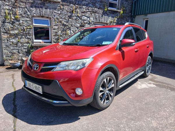 Toyota RAV4 SUV, Diesel, 2014, Red