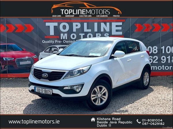 Kia Sportage SUV, Diesel, 2013, White