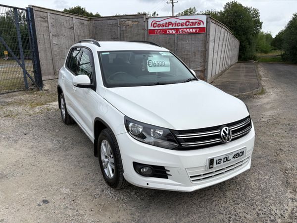 Volkswagen Tiguan SUV, Diesel, 2012, White