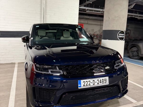 Land Rover Range Rover Sport SUV, Petrol Plug-in Hybrid, 2022, Blue
