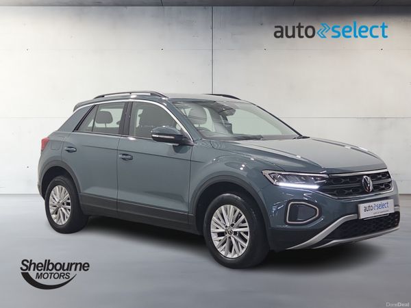 Volkswagen T-Roc Hatchback, Petrol, 2023, Blue