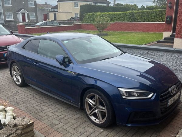 Audi A5 Coupe, Diesel, 2017, Blue