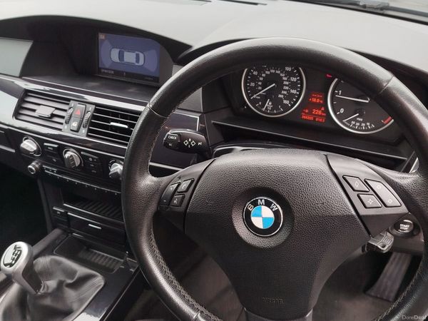 BMW 5-Series Saloon, Diesel, 2009, Black