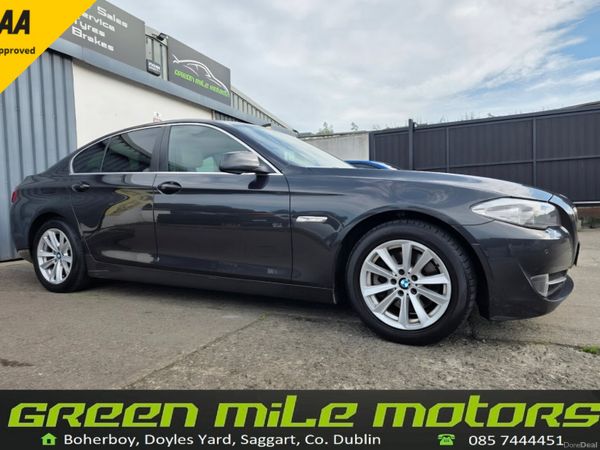 BMW 5-Series Saloon, Diesel, 2012, Grey