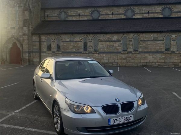BMW 5-Series Saloon, Diesel, 2007, Silver