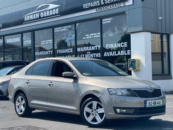 Skoda Rapid Saloon, Petrol, 2016, Beige