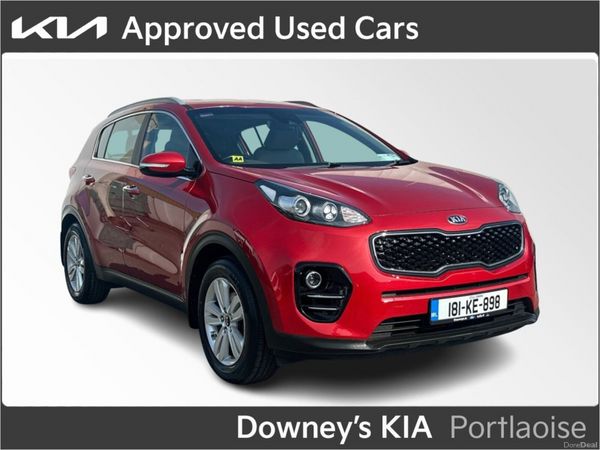 Kia Sportage SUV, Diesel, 2018, Red