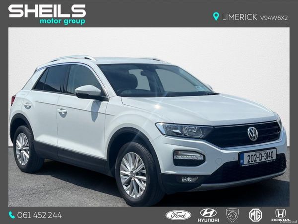 Volkswagen T-Roc SUV, Diesel, 2020, White