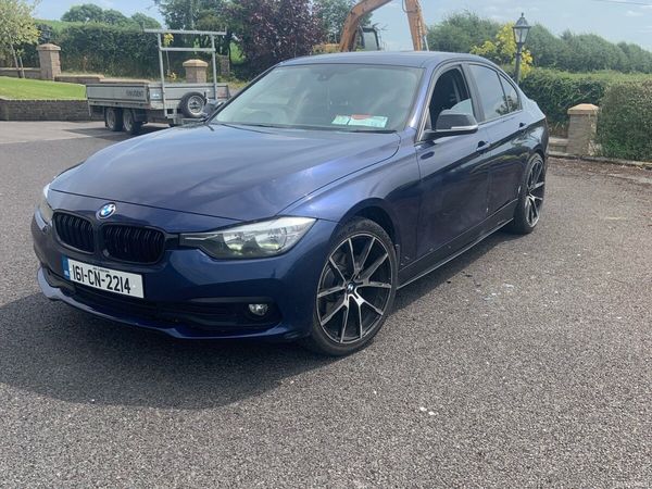 BMW 3-Series Saloon, Diesel, 2016, Blue