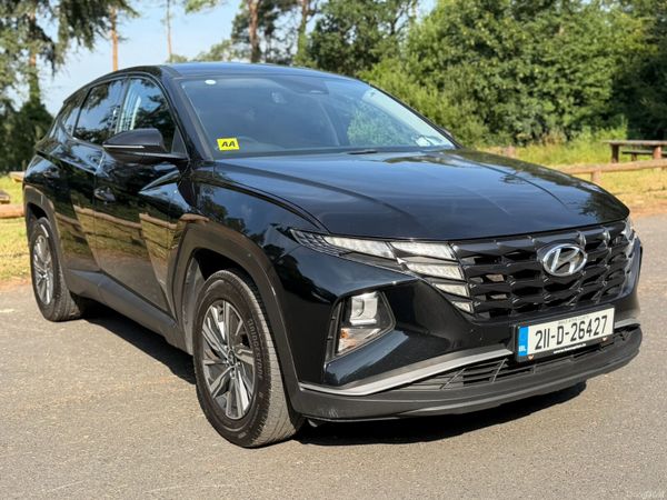 Hyundai Tucson SUV, Petrol Hybrid, 2021, Black