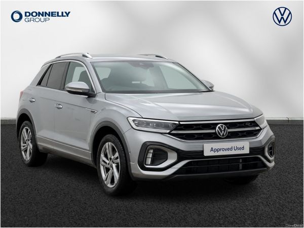 Volkswagen T-Roc Hatchback, Petrol, 2025, Silver