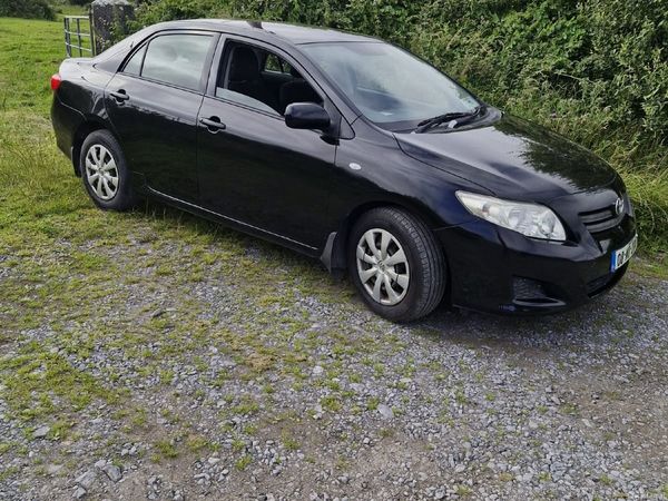 Toyota Corolla Saloon, Petrol, 2008, Black