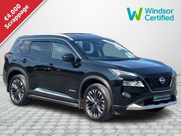 Nissan X-Trail SUV, Petrol Hybrid, 2025, Black