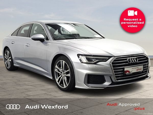 Audi A6 Saloon, Diesel, 2021, Silver