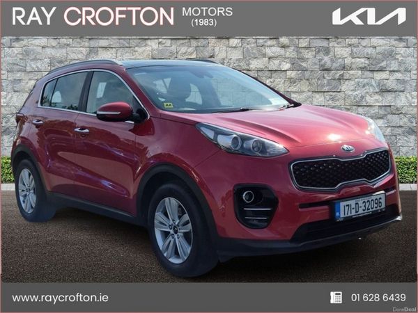 Kia Sportage SUV, Diesel, 2017, Red