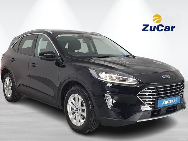 Ford Kuga SUV, Petrol Plug-in Hybrid, 2021, Black