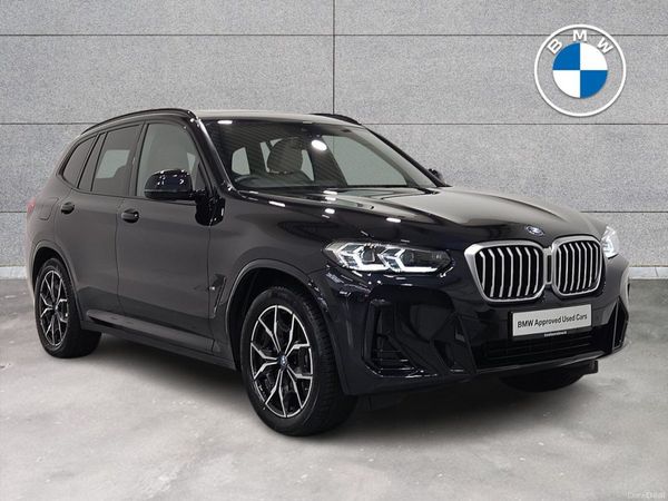 BMW X3 SUV, Petrol Plug-in Hybrid, 2023, Black