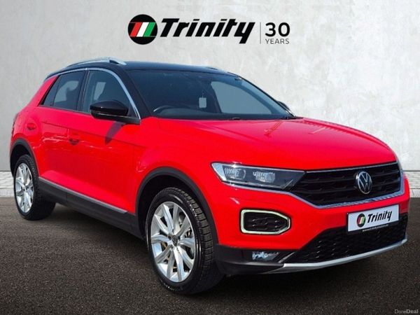 Volkswagen T-Roc SUV, Diesel, 2021, Red