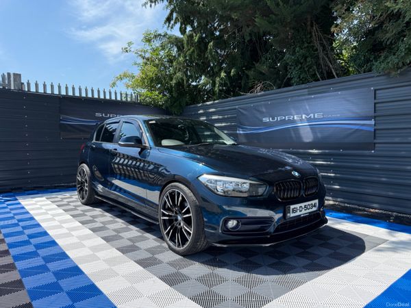BMW 1-Series Hatchback, Diesel, 2016, Blue