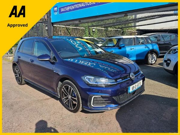 Volkswagen Golf Hatchback, Petrol Plug-in Hybrid, 2018, Blue